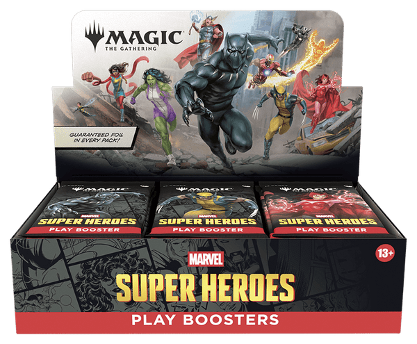Magic: The Gathering - Marvel Super Heroes Play Booster Box - 1