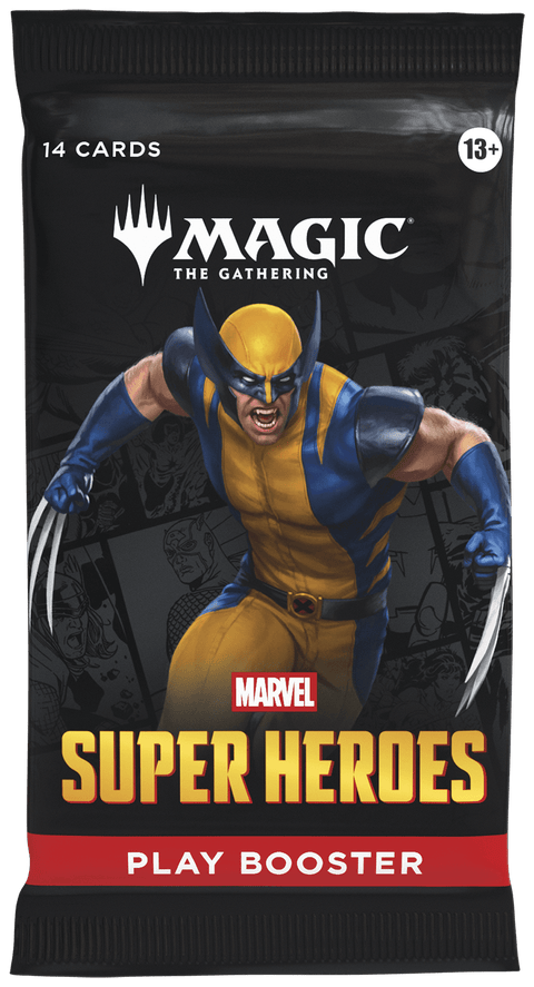 Magic: The Gathering - Marvel Super Heroes Play Booster Pack - Gathering Games