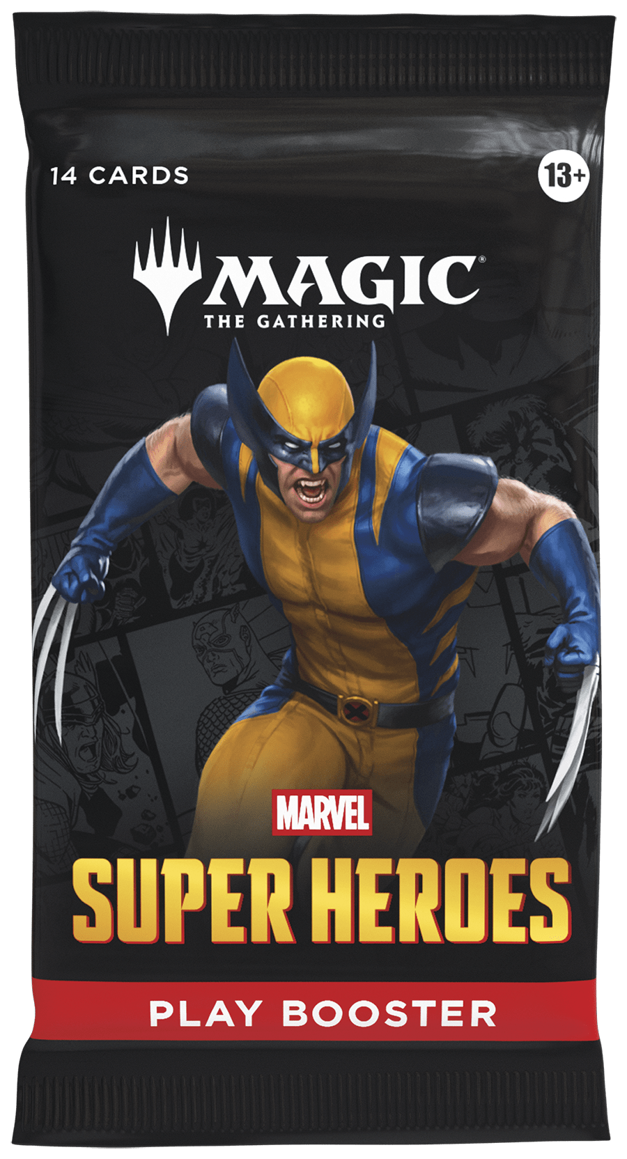 Magic: The Gathering - Marvel Super Heroes Play Booster Pack - Gathering Games