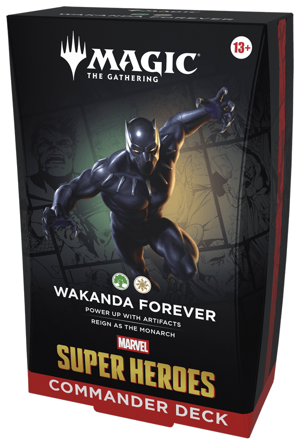 Magic: The Gathering - Marvel Super Heroes Wakanda Forever Commander Deck - 3