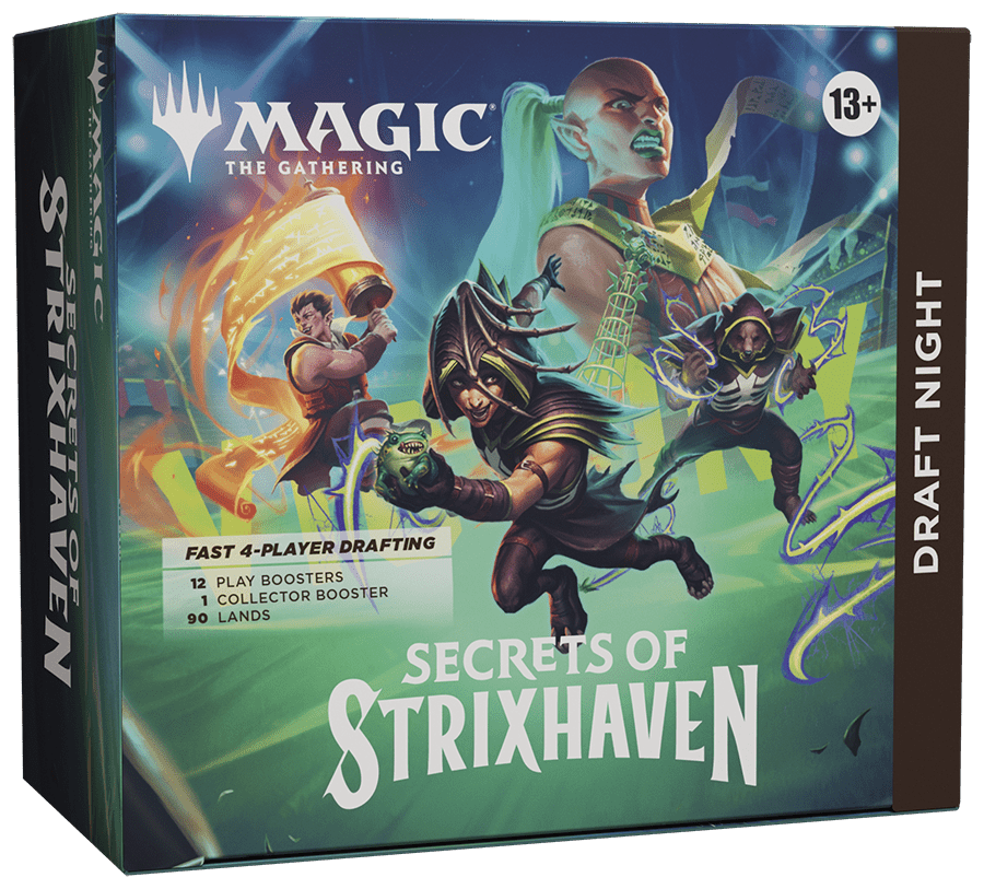 Magic: The Gathering - Secrets of Strixhaven Draft Night Box - Gathering Games