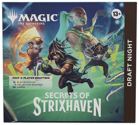 Magic: The Gathering - Secrets of Strixhaven Draft Night Box - Gathering Games