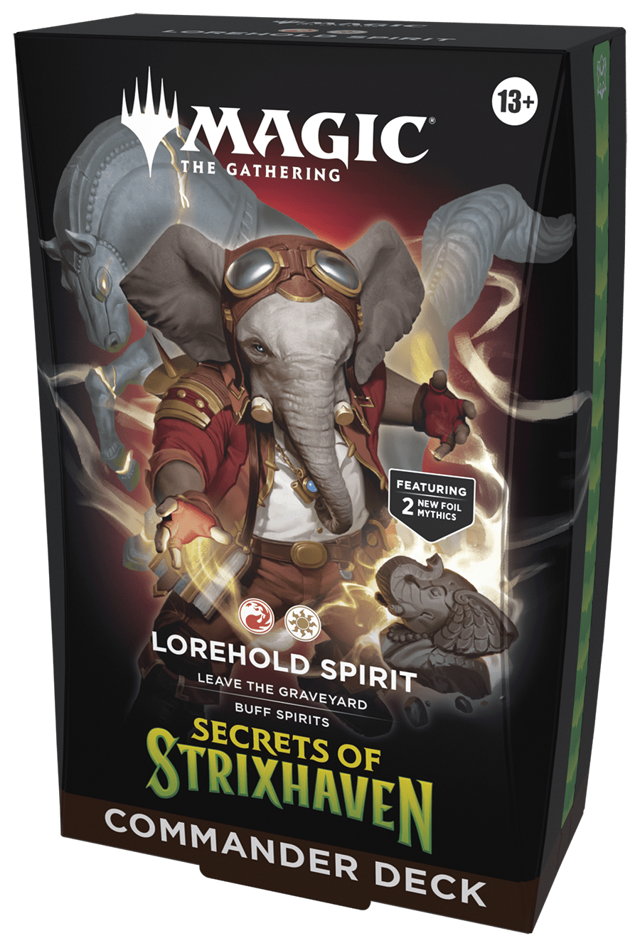 Magic: The Gathering - Secrets of Strixhaven Lorehold Spirit Commander Deck - Gathering Games