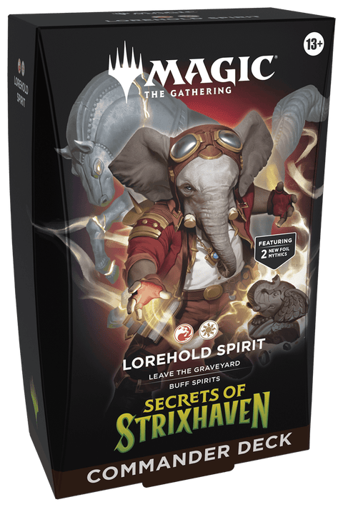 Magic: The Gathering - Secrets of Strixhaven Lorehold Spirit Commander Deck - Gathering Games