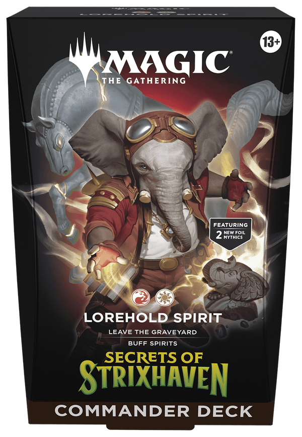Magic: The Gathering - Secrets of Strixhaven Lorehold Spirit Commander Deck - 1