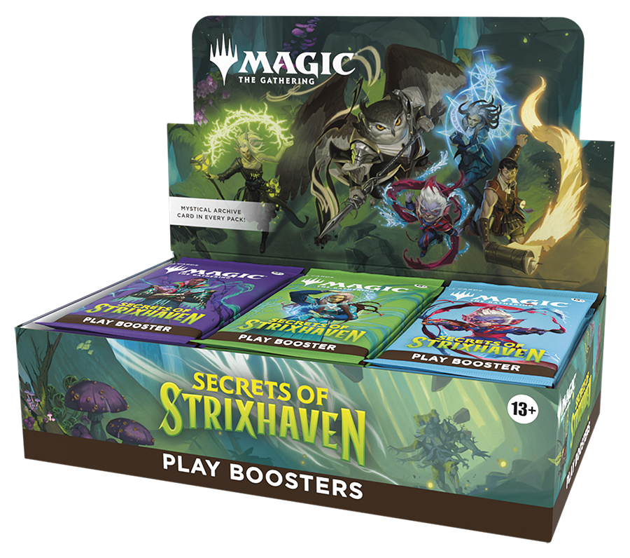 Magic: The Gathering - Secrets of Strixhaven Play Booster Box - Gathering Games