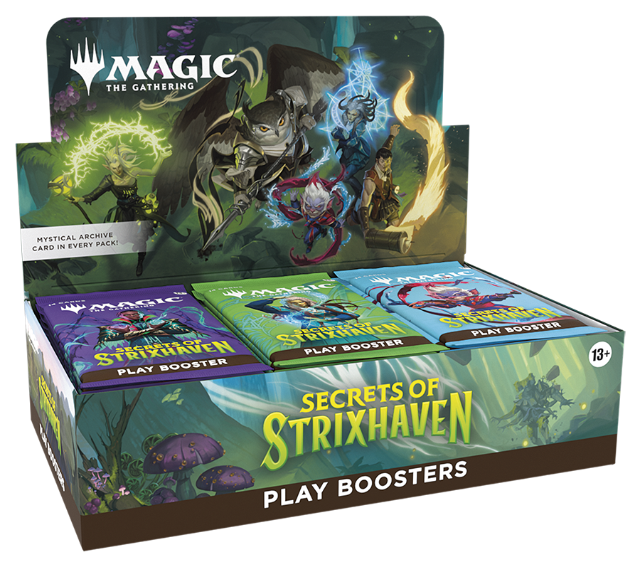 Magic: The Gathering - Secrets of Strixhaven Play Booster Box - Gathering Games