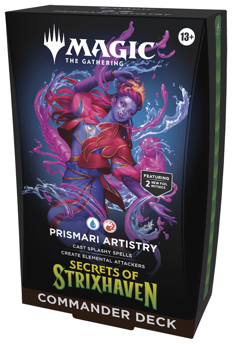 Magic: The Gathering - Secrets of Strixhaven Prismari Artistry Commander Deck - Gathering Games
