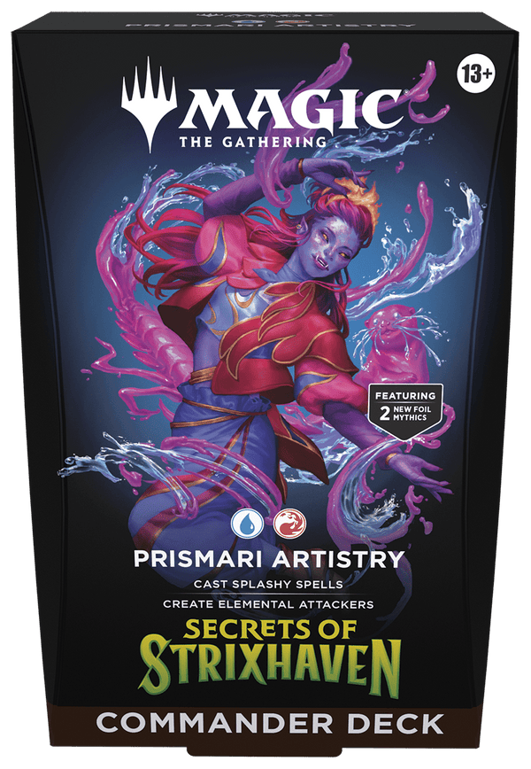 Magic: The Gathering - Secrets of Strixhaven Prismari Artistry Commander Deck - 1