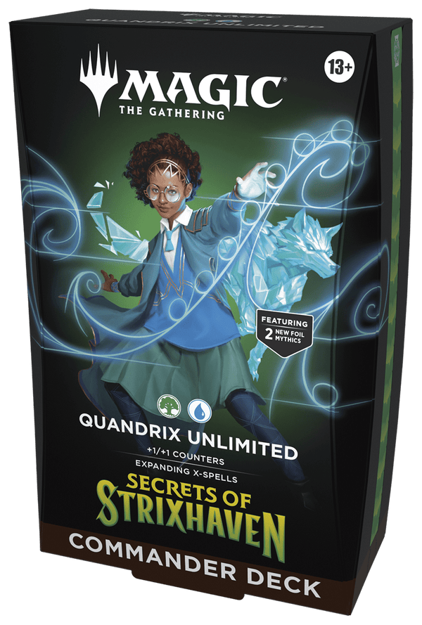 Magic: The Gathering - Secrets of Strixhaven Quandrix Unlimited Commander Deck - 3