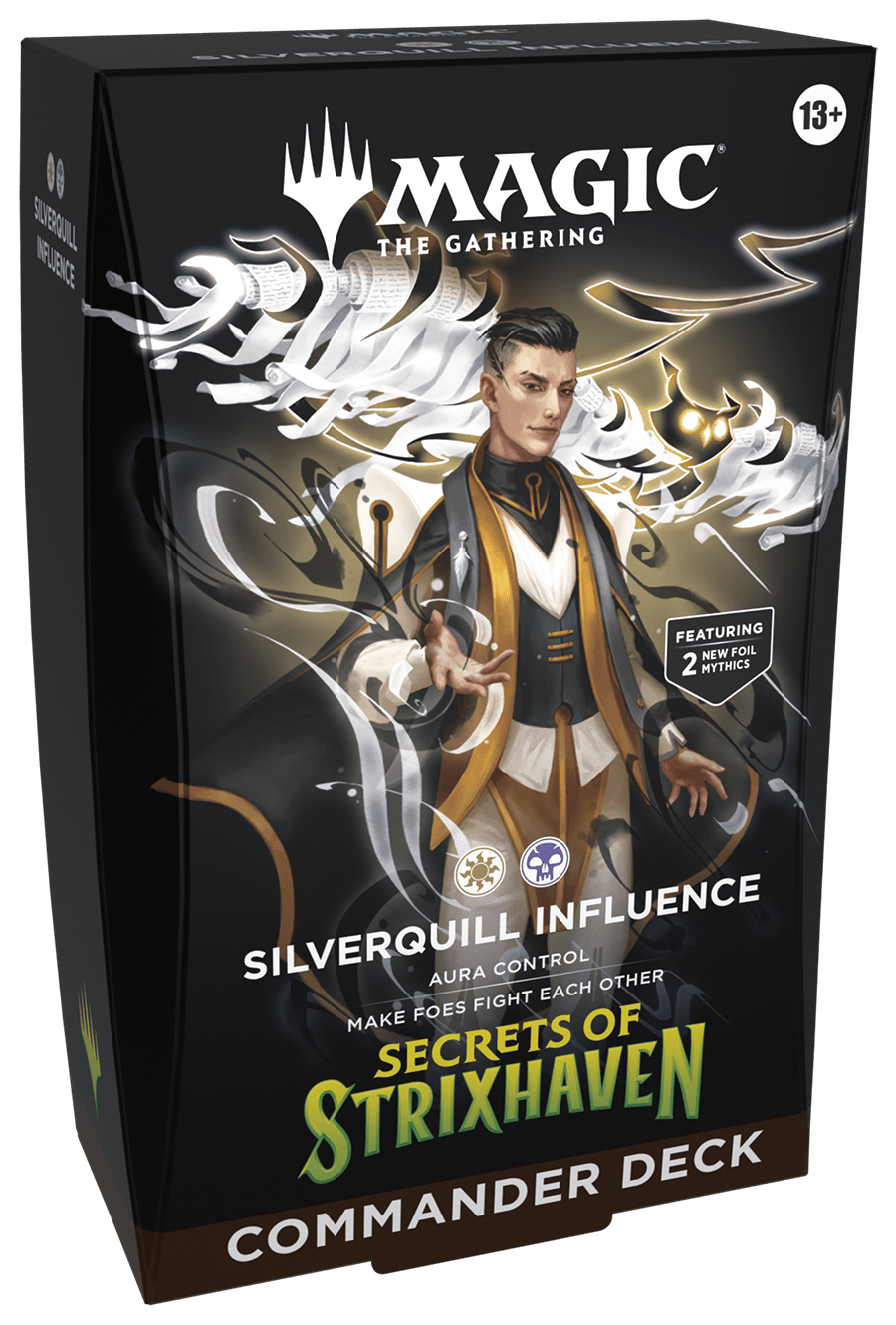 Magic: The Gathering - Secrets of Strixhaven Silverquill Influence Commander Deck - Gathering Games