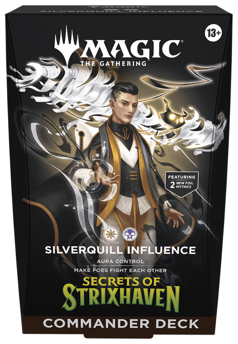 Magic: The Gathering - Secrets of Strixhaven Silverquill Influence Commander Deck - Gathering Games