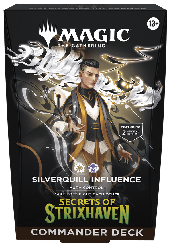 Magic: The Gathering - Secrets of Strixhaven Silverquill Influence Commander Deck - 1