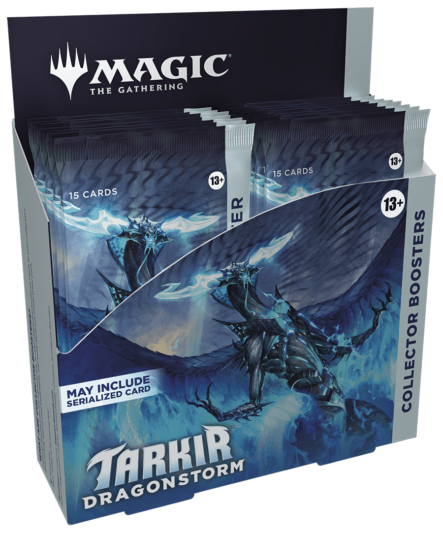 Magic The Gathering: Tarkir: Dragonstorm - Collector Booster Box - Gathering Games