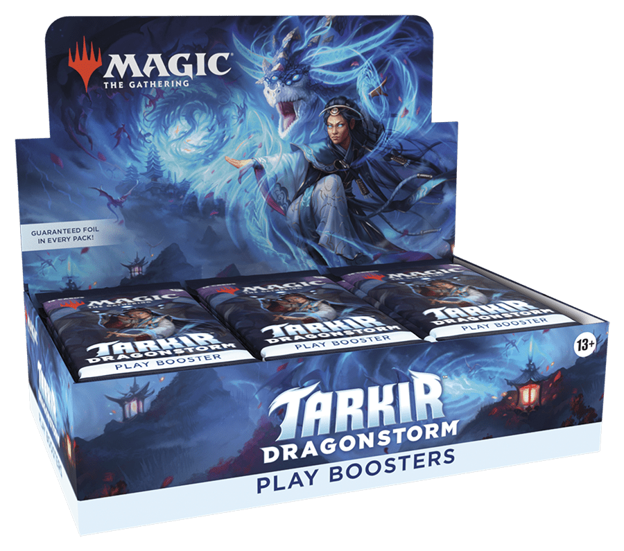 Magic The Gathering: Tarkir: Dragonstorm - Dragonstorm Play Booster Box - Gathering Games