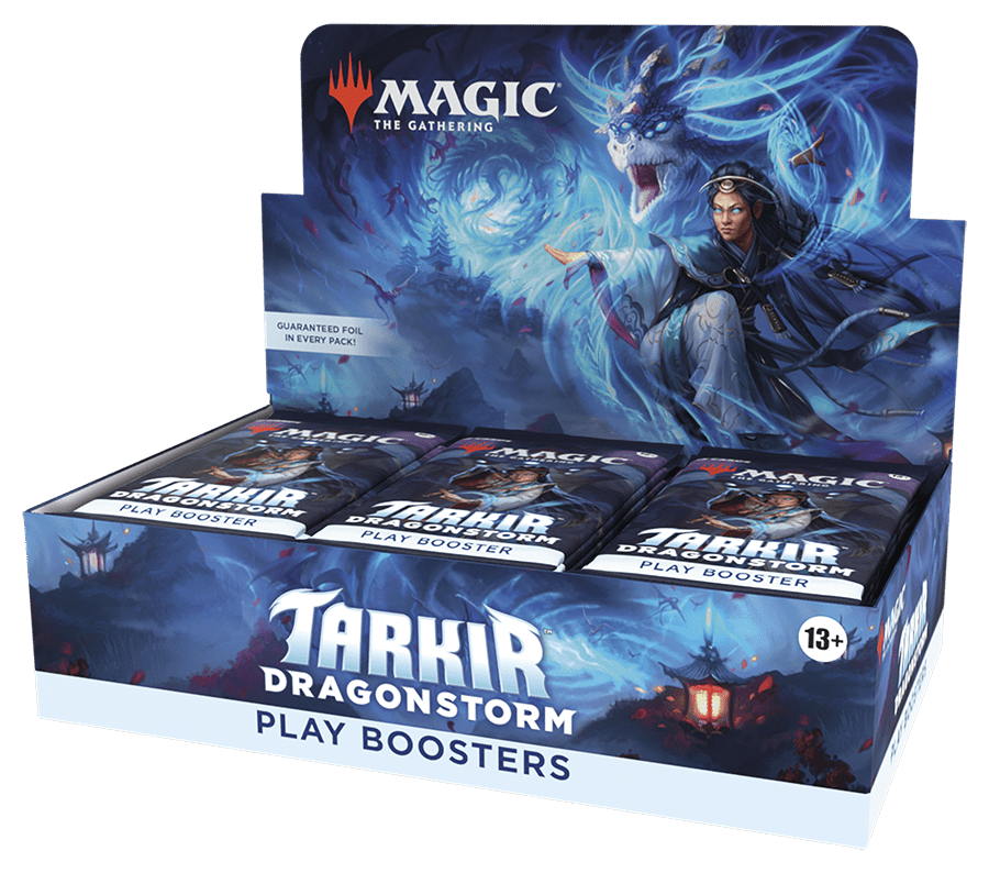 Magic The Gathering: Tarkir: Dragonstorm - Dragonstorm Play Booster Box - Gathering Games