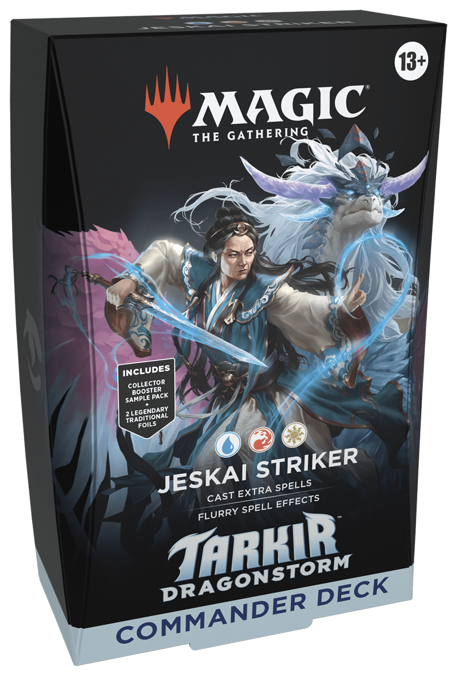 Magic The Gathering: Tarkir: Dragonstorm - Jeskai Striker Commander Deck - Gathering Games