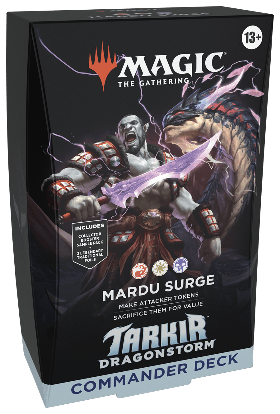 Magic The Gathering: Tarkir: Dragonstorm - Mardu Surge Commander Deck - Gathering Games