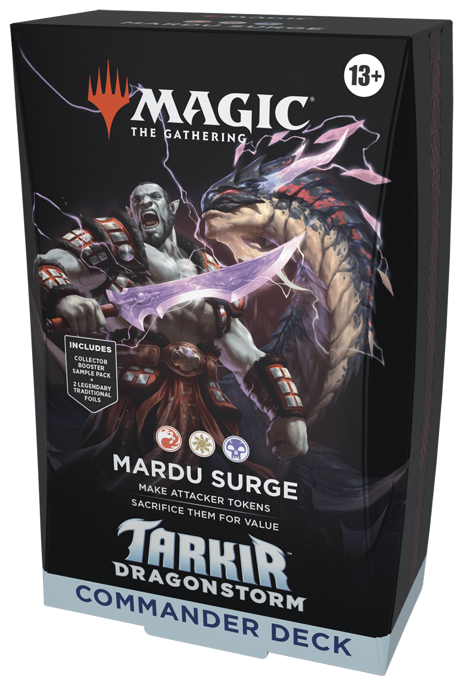 Magic The Gathering: Tarkir: Dragonstorm - Mardu Surge Commander Deck - Gathering Games