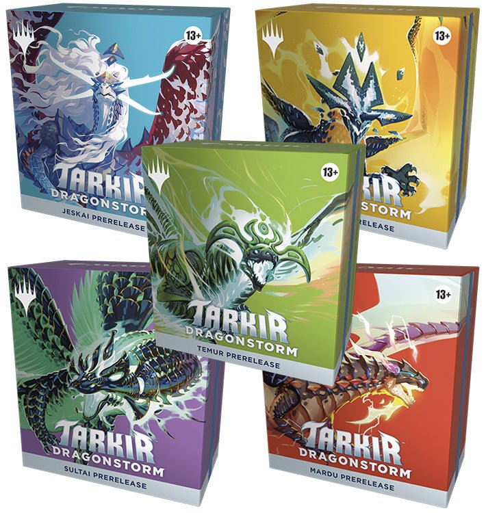 Dragonstorm Play Booster 3-Pack MTG Tarkir Lot - Magic The