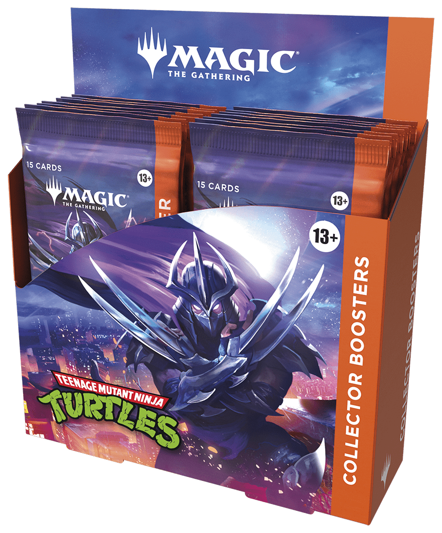 Magic: The Gathering - Teenage Mutant Ninja Turtles Collector Booster Box - Gathering Games