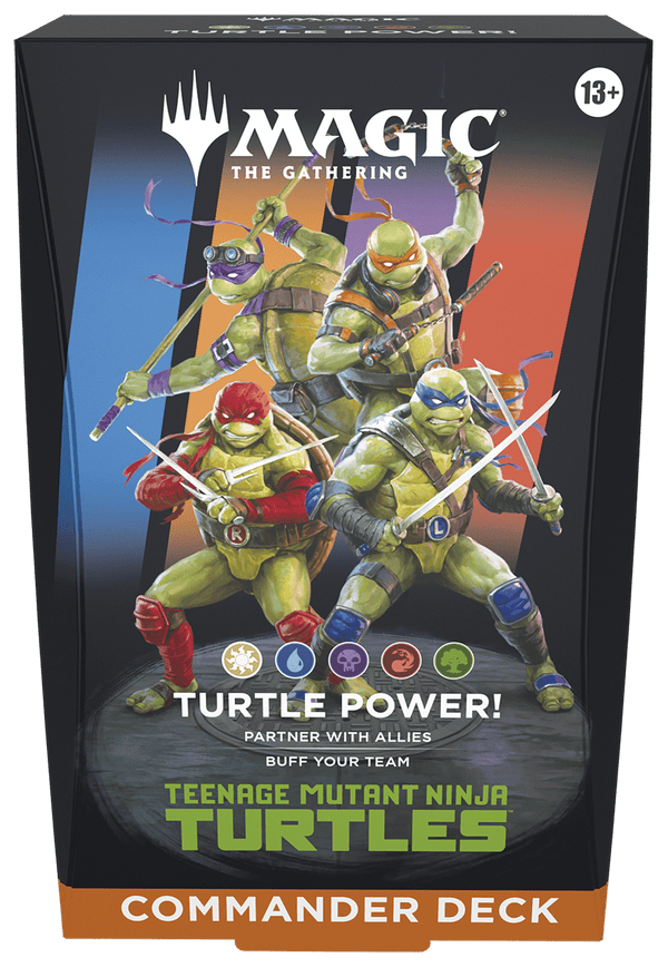Magic: The Gathering - Teenage Mutant Ninja Turtles Commander Deck - Turtle Power - 1