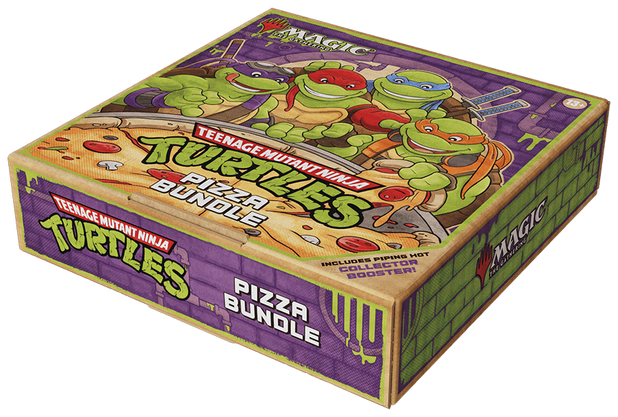 Magic: The Gathering - Teenage Mutant Ninja Turtles Pizza Bundle - Gathering Games