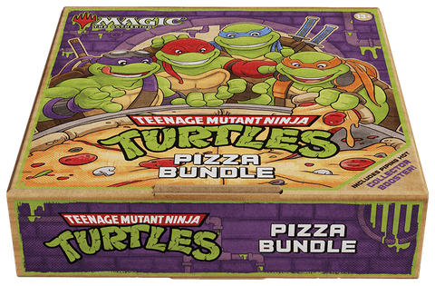 Magic: The Gathering - Teenage Mutant Ninja Turtles Pizza Bundle - Gathering Games