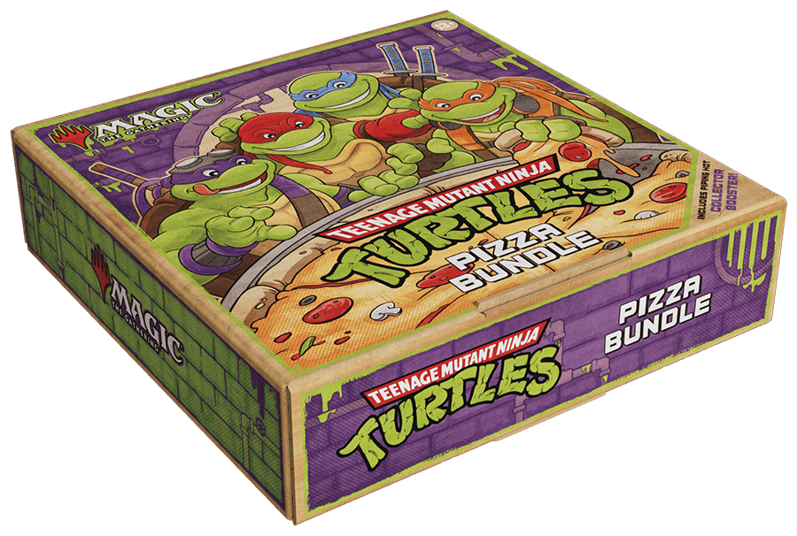 Magic: The Gathering - Teenage Mutant Ninja Turtles Pizza Bundle - Gathering Games