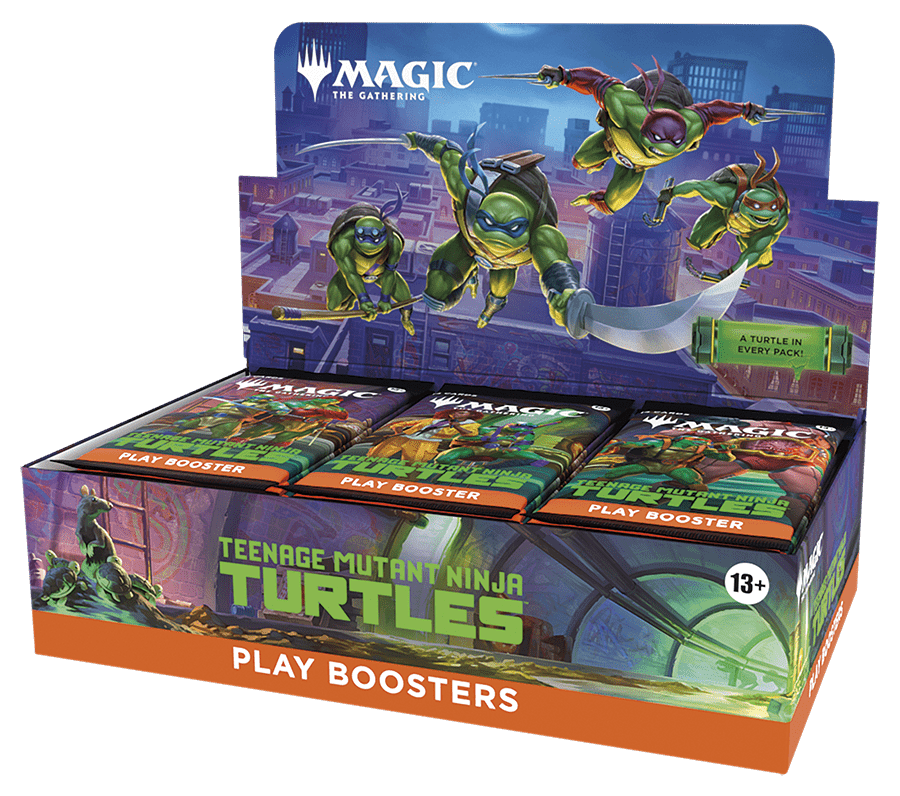 Magic: The Gathering - Teenage Mutant Ninja Turtles Play Booster Box - Gathering Games