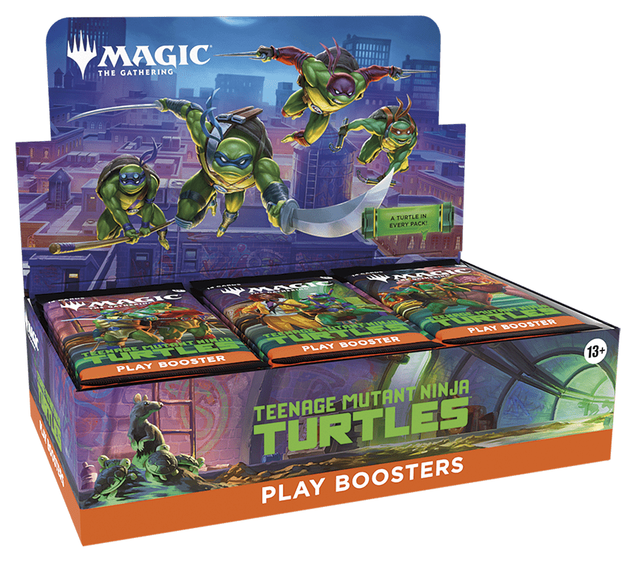 Magic: The Gathering - Teenage Mutant Ninja Turtles Play Booster Box - Gathering Games
