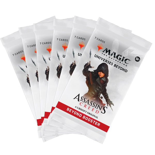Magic The Gathering - Universes Beyond: Assassins Creed 6 x Beyond Booster Packs - 1