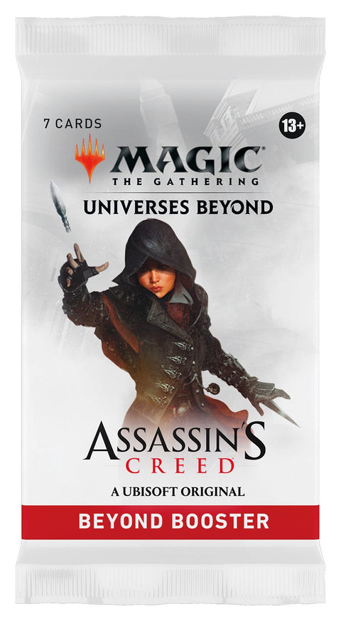 Magic The Gathering - Universes Beyond: Assassins Creed Beyond Booster Pack - Gathering Games
