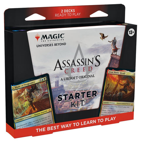 Magic The Gathering - Universes Beyond: Assassins Creed Starter Kit - Gathering Games