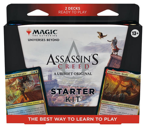 Magic The Gathering - Universes Beyond: Assassins Creed Starter Kit - Gathering Games