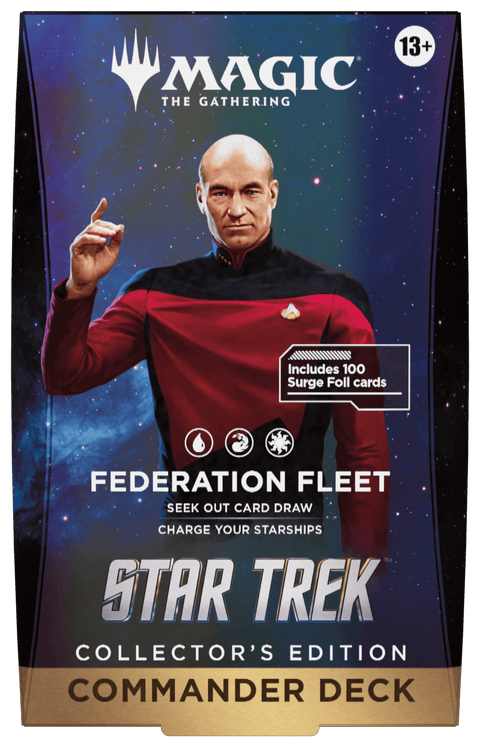 Magic: The Gathering - Universes Beyond: Star Trek Collector Commander Deck - Federation Fleet - Gathering Games