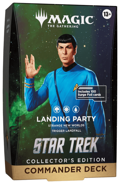 Magic: The Gathering - Universes Beyond: Star Trek Collector Commander Deck - Landing Party - Gathering Games