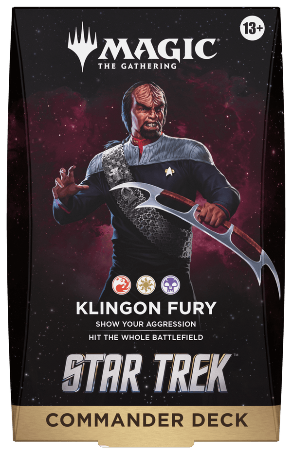 Magic: The Gathering - Universes Beyond: Star Trek Commander Deck - Klingon Fury - 1