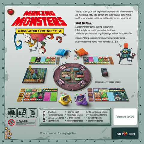 Making Monsters - Gathering Games