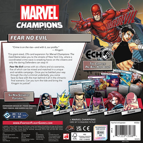 Marvel Champions: The Card Game - Fear No Evil Campaign Expansion - 3
