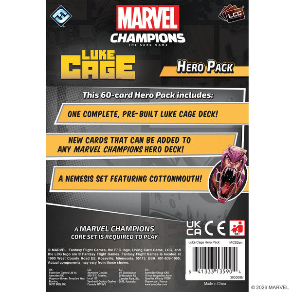 Marvel Champions: The Card Game - Luke Cage Hero Pack - 3