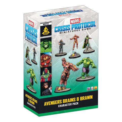 Marvel: Crisis Protocol – Avengers Brains & Brawn Character Pack - Gathering Games