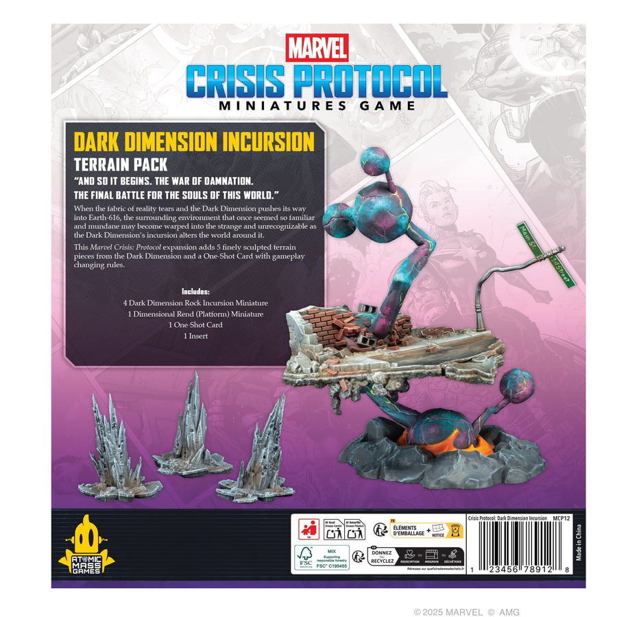 Marvel: Crisis Protocol - Dark Dimension Incursion Terrain Pack - Gathering Games