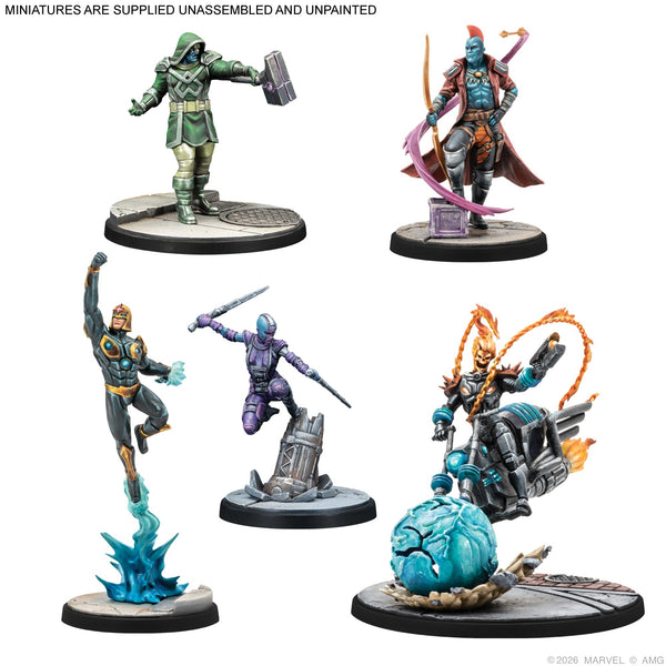 Marvel: Crisis Protocol - Guardians of The Galaxy Starter Set - 2