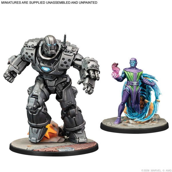 Marvel: Crisis Protocol - Iron Lad, Iron Monger, Kang The Conqueror & Rescue - 3