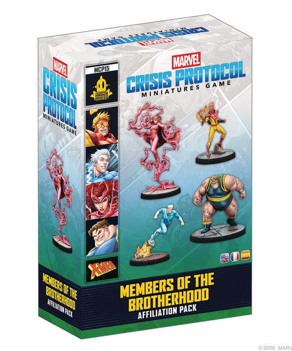 Marvel: Crisis Protocol - Members of the Brotherhood Affiliation Pack - 1