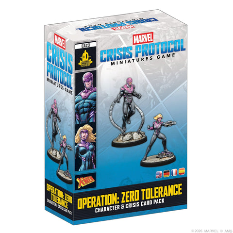 Marvel: Crisis Protocol - Operation: Zero Tolerance Crisis Card Pack - Gathering Games