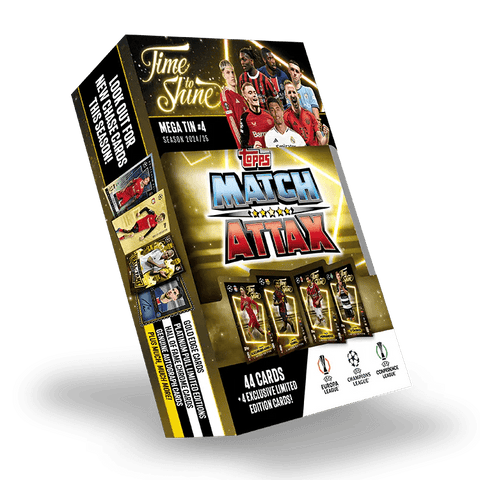 Match Attax: 2024/25 Mega Tin 'Time To Shine' - Gathering Games