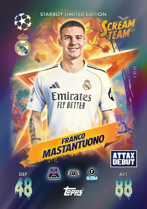 Match Attax 25/26 - Multipack #1 Update Scream Team - 6