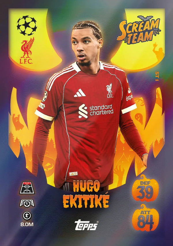 Match Attax 25/26 - Multipack #1 Update Scream Team - 2